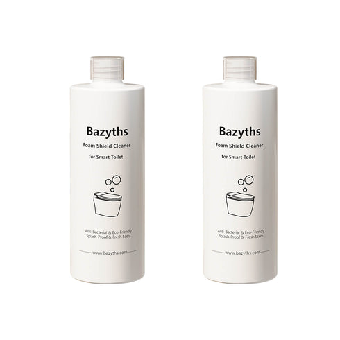 Bazyths Foam Shield Cleaner for Smart Toilet ZY695A Mini / ZYC8A, 2 or 4 Bottles Pack