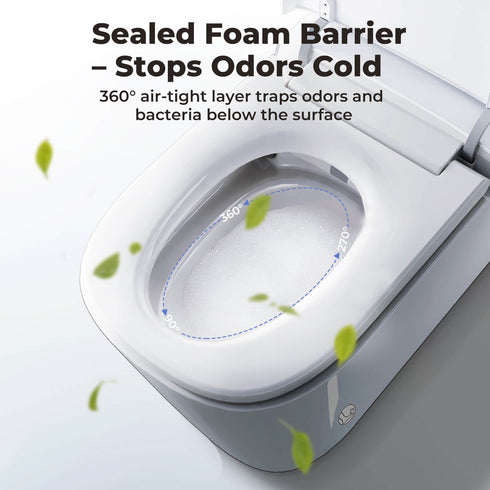 Bazyths Foam Shield Cleaner for Smart Toilet ZY695A Mini / ZYC8A, 2 or 4 Bottles Pack