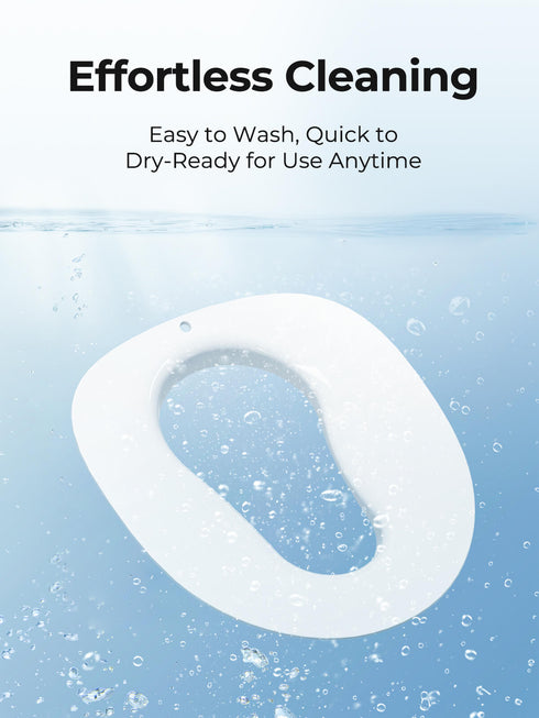 Bazyths Kids Toilet Seat for Elongated Toilets – Smart & Regular Compatible, Ideal for Ages 2-8, Easy to Clean, Comfortable & Space-Saving Design (ZYP1)