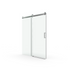 56 to 60 in. W x 76 in. H Sliding Frameless Soft-Close Shower Door with Premium 3/8 Inch (10mm) Thick Tampered Glass in Brushed Nickel 22D01-60BN