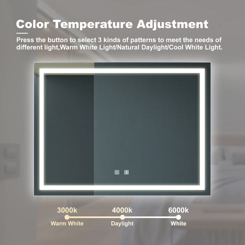 Bathroom Led Classy Vanity Mirrors