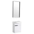 Soft Close Doors Bathroom Vanity With Sink,16 Inch For Small Bathroom