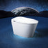 Smart Bidet Toilet with Built-in Tank & Foam Shield, Auto Open/Close Foot Sensor Flush Dryer Heated Seat Soft Close Elongated One-Piece Design, 12 in. Rough In, 110V-120V (ZYS1)