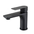 Modern Single Handle Lavatory Basin Sink Faucet with Aerated Stream in Brushed Gold, Durable Brass