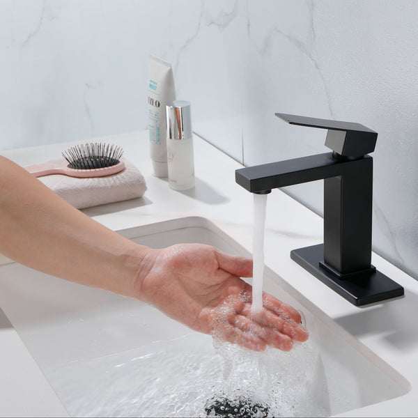 Bathroom Faucet, Single Handle Bathroom Vanity Sink Faucet