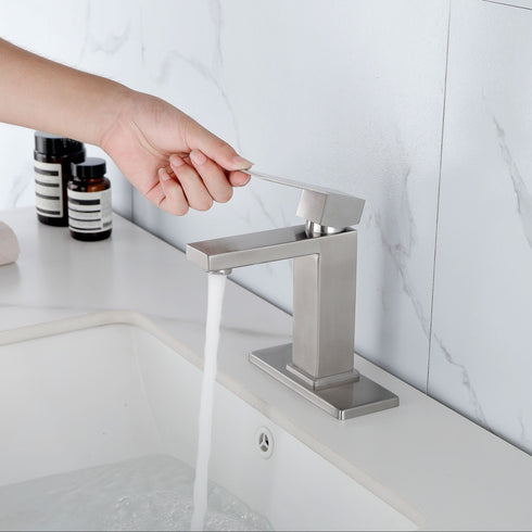 Bathroom Faucet, Single Handle Bathroom Vanity Sink Faucet