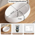 Bazyths Vessel Sink Bathroom Sink Restroom Sink Oval Washbasin Above Counter White Porcelain Ceramic Modern Vanity Sink Art Basin Sink for Bathrooms Café Restaurant Washroom 19.1"L x 13.4"W x 5.7"H