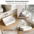 Bazyths Vessel Sink Bathroom Sink Restroom Sink Rectangle Above Counter White Porcelain Ceramic Modern Vanity Sink Art Basin Sink for Guest/Apartment Bathrooms 19.7"L x 15.7"W x 5.5"H
