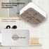 Bazyths Small Vessel Sink Bathroom Sink Restroom Sink Rectangle Above Counter White Porcelain Ceramic Modern Vanity Sink Art Basin Sink Mini Sink for Small/Apartment Bathrooms 15.7"L x 11.8"W x 5.1"H