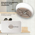 Bazyths Vessel Sink Bathroom Sink Restroom Sink Oval Washbasin Above Counter White Porcelain Ceramic Modern Vanity Sink Art Basin Sink for Guest Bathrooms Restaurant Washroom 16.1"L x 12.2"W x 5.1"H