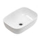 Bathroom Small Vessel Sink Above Counter White Porcelain Ceramic Oval Rectangle Bathroom Vanity Sink Bowl Lavatory Wash Basin